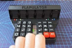 Raspberry Pi Official Magazine presents: Flapulator, the 3D printed calculator