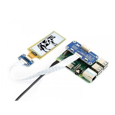 Raspberry Pi 2.9inch 296x128 E-Ink display HAT flexible