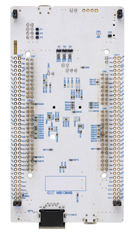 Nucleo h743zi2 схема