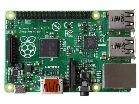マザーボード Raspberry Pi model B+ Купити Мікрокомп'ютер Raspberry Pi 1 Model B+ з безкоштовною