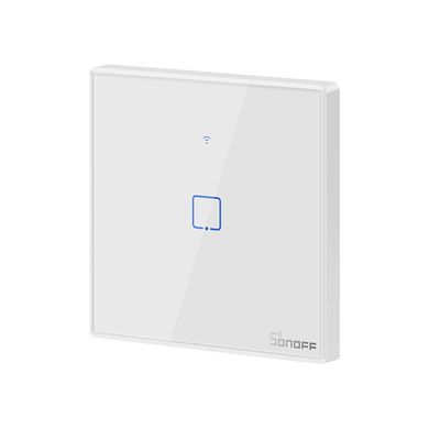 SONOFF TX Series WiFi Wall Switches T2/EU/1 Gang/White Білий