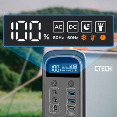 Портативна зарядна станція CTECHi GT200Pro 200W, 320WH