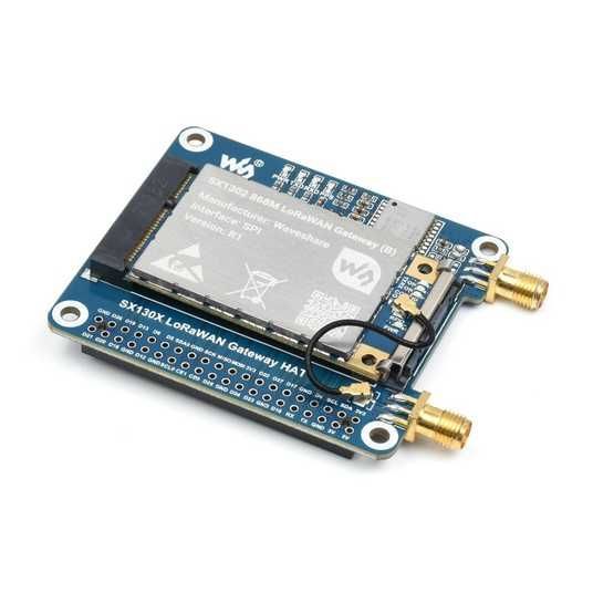 Waveshare SX1302 868MГц LoRaWAN Gateway HAT - Интернет магазин
