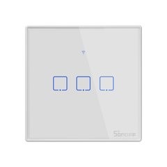 SONOFF TX Series WiFi Wall Switches T2/EU/3 Gang/White Белый