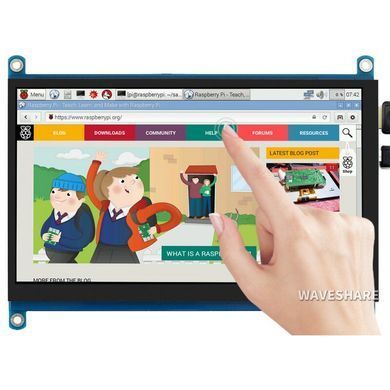 Дисплей 7inch IPS 1024x600 HDMI Capacitive Touch Screen