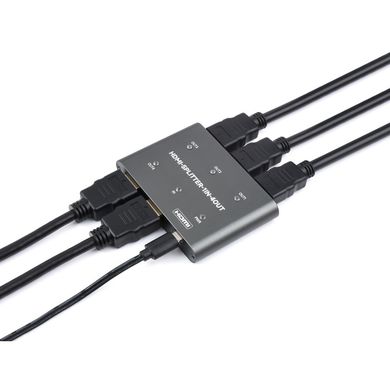 HDMI 4k сплітер, 1 in => 4 Out (23738)