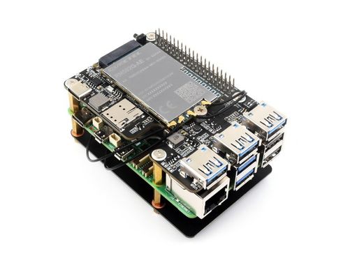 Плата расширения PCIe to M.2 4G/5G And USB 3.2 HAT