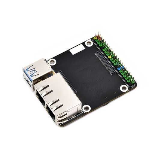 Несущая плата Raspberry Pi Compute Module 5 DUAL-ETH-MINI купить