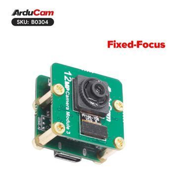 12MP HDR USB UVC Fixed-Focus Camera Module with Metal Housing, A708