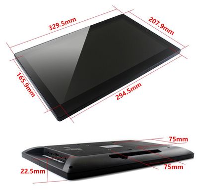 Монітор 13.3inch LCD 1920x1080 HDMI Capacitive Touch Screen (16643)