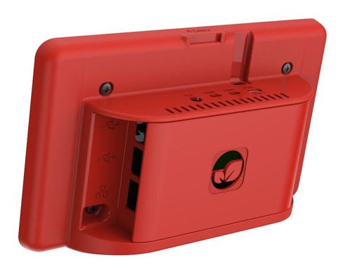 Корпус для 7-ми дюймового дисплея Raspberry Pi 7" Touchscreen Case Red Красный