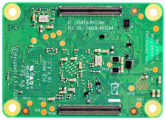 Raspberry Pi Compute Module 4 (CM4) with WiFi, 4GB RAM, 32GB eMMC / CM4104032