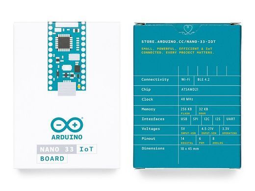 Arduino Nano 33 IoT Without Headers / ABX00027 Arduino Nano 33 IoT Without Headers / ABX00027