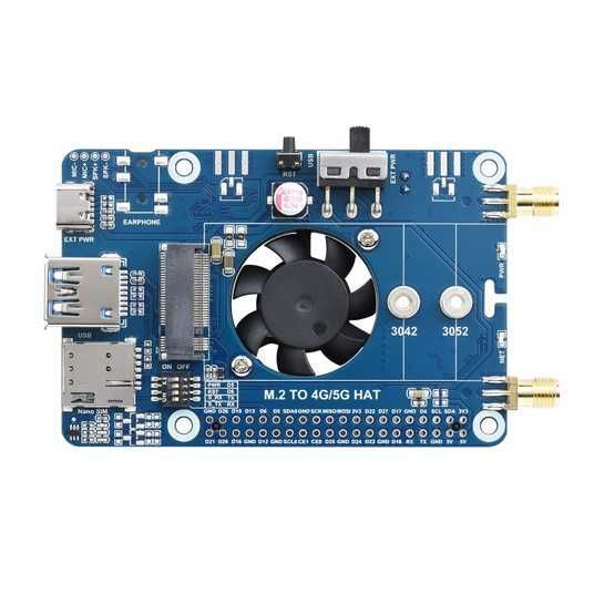 イカ焼き Raspberry Pi 本体＆アダプター 6台セット Плата розширення Raspberry Pi EM06-E LTE Cat-6 HAT (21706