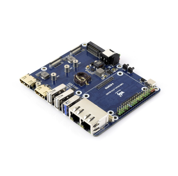 Несуча плата Dual Ethernet Base Board For Raspberry Pi CM5