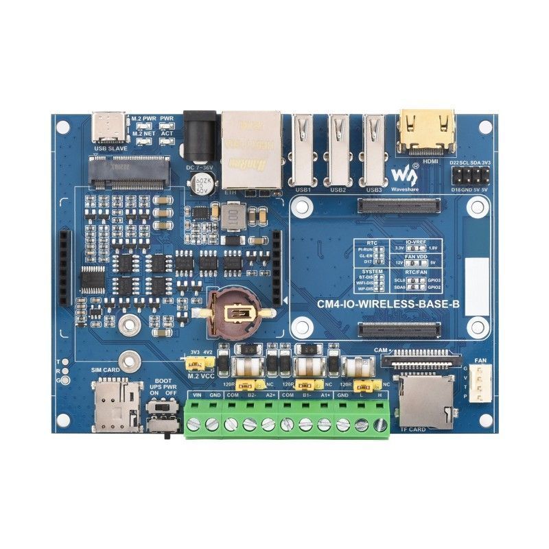 Raspberry Pi Compute Module 4 Industrial IoT 5G/4G With UPS Module ...