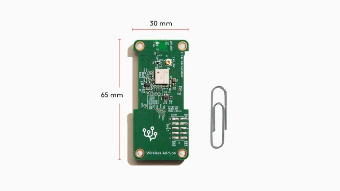 Coral Wireless Add-on board for Dev Board Micro