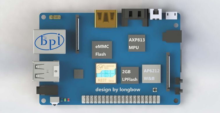 Мікрокомп'ютер Banana Pi M3