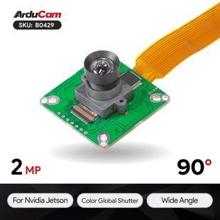 Arducam 2.3MP AR0234 Color Global Shutter Camera for NVIDIA
