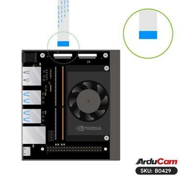 Arducam 2.3MP AR0234 Color Global Shutter Camera for NVIDIA