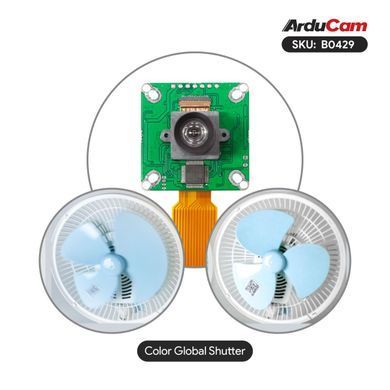 Arducam 2.3MP AR0234 Color Global Shutter Camera for NVIDIA