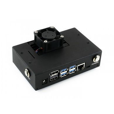 Корпус для NVIDIA Jetson Nano Developer Kit металевий (87002)