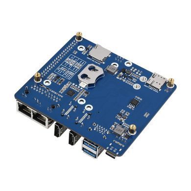 Raspberry Pi Compute Module 4 I/O Dual Gigabit Ethernet 5G/4G Board (20885)