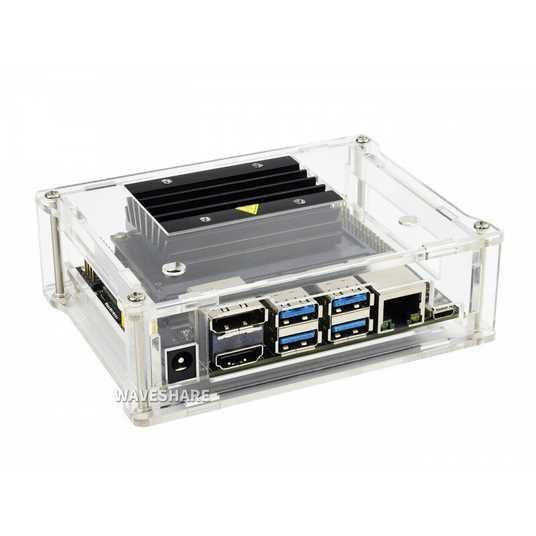 Купити Корпус для NVIDIA Jetson Nano Developer Kit акриловий
