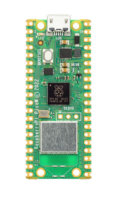 Микроконтроллер Raspberry Pi Pico W (Wi-Fi)