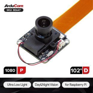 Камера Arducam 1080P Day & Night Vision MIPI Camera Module for Raspberry Pi