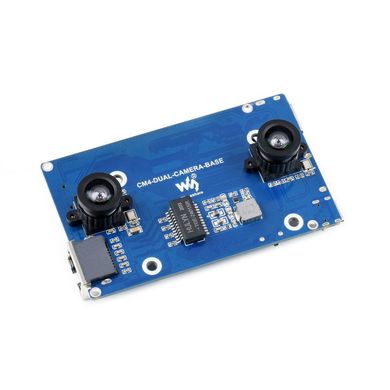 Raspberry Pi Compute Module 4 I/O Binocular Camera Base Board (21153)