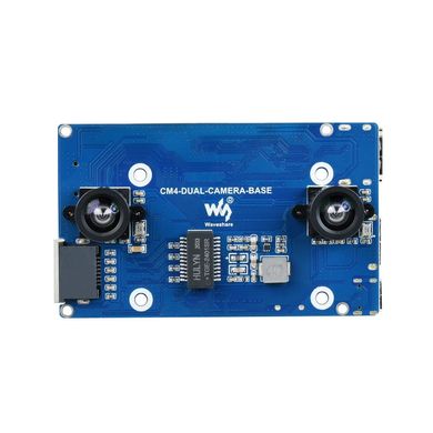 Raspberry Pi Compute Module 4 I/O Binocular Camera Base Board (21153)