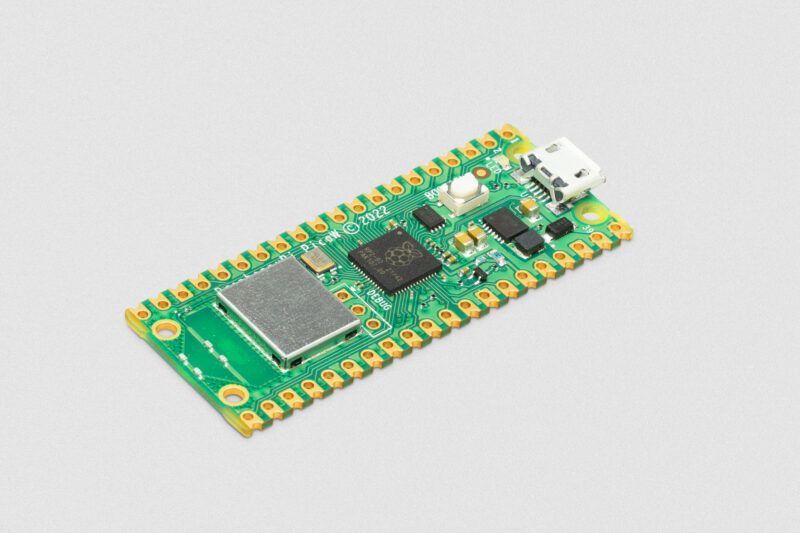 Купити Мікроконтролер Raspberry Pi Pico W з безкоштовною доставкою Купити Мікроконтролер Raspberry Pi Pico W з безкоштовною доставкою