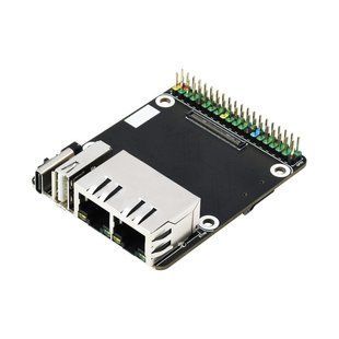 Raspberry Pi Compute Module 4 Mini Dual Gigabit Ethernet Base Board (22360)