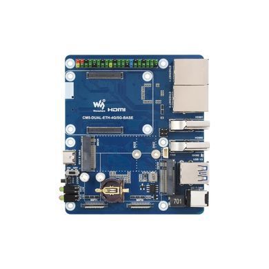 Несучая плата CM5-DUAL-ETH-4G/5G-BASE