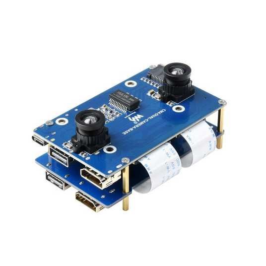 Купити Raspberry Pi Compute Module 4 I/O Binocular Camera Base