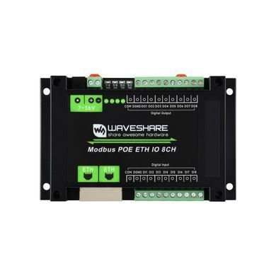 Modbus POE ETH IO 8CH