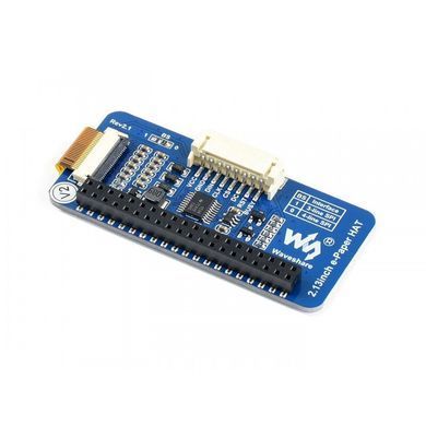 Raspberry Pi 2.13inch 212x104 E-Ink display HAT three-color YBW