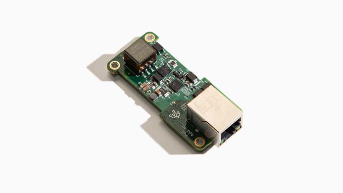 Coral PoE Add-on board for Dev Board Micro