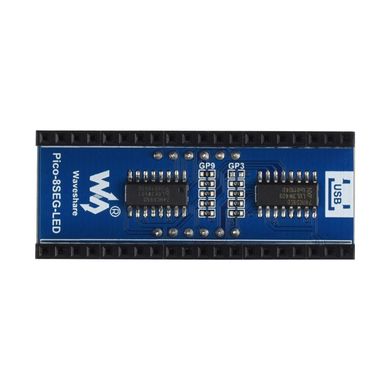 Дисплей Raspberry Pi Pico 8-segment LED (19806)