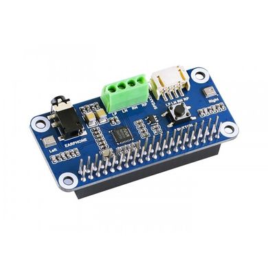 Плата розширення Raspberry Pi WM8960 Audio HAT (15668)