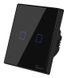 SONOFF TX Series WiFi Wall Switches T3/EU/2 Gang/Black