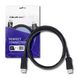 Кабель DisplayPort v1.4 - 1м черный