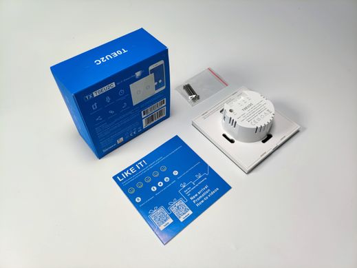 SONOFF TX Series WiFi Wall Switches TO/EU/2 Gang/White Білий