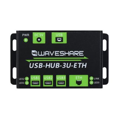 Концентратор USB промышленного класса USB-HUB-3U-ETH-EU (23079)