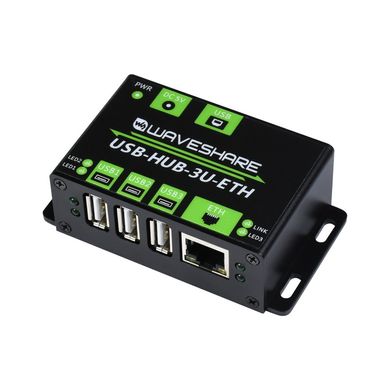 Концентратор USB промислового класу USB-HUB-3U-ETH-EU (23079)