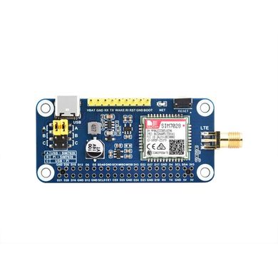 Плата расширения SIM7028 NB-IoT HAT (EN)