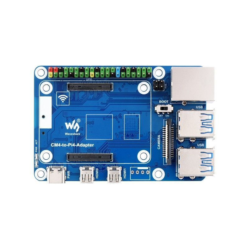 Несучая плата Raspberry Pi Compute Module 4 I/O Adapter for Raspberry ...