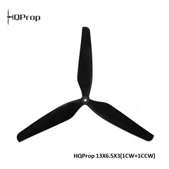 HQProp 13X6.5X3(1CW+1CCW) Black-Glass Fiber Reinforced Nylon