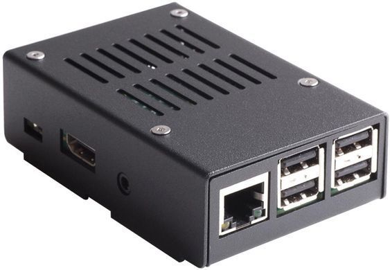 Корпус для Raspberry Pi 3 Model B Metal Case Black